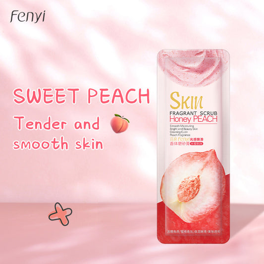 Honey Peach Exfoliating Peeling Gel Facial Scrub