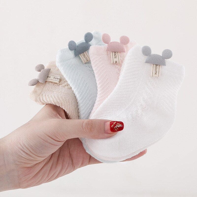 Thin Baby Socks Summer Breathable