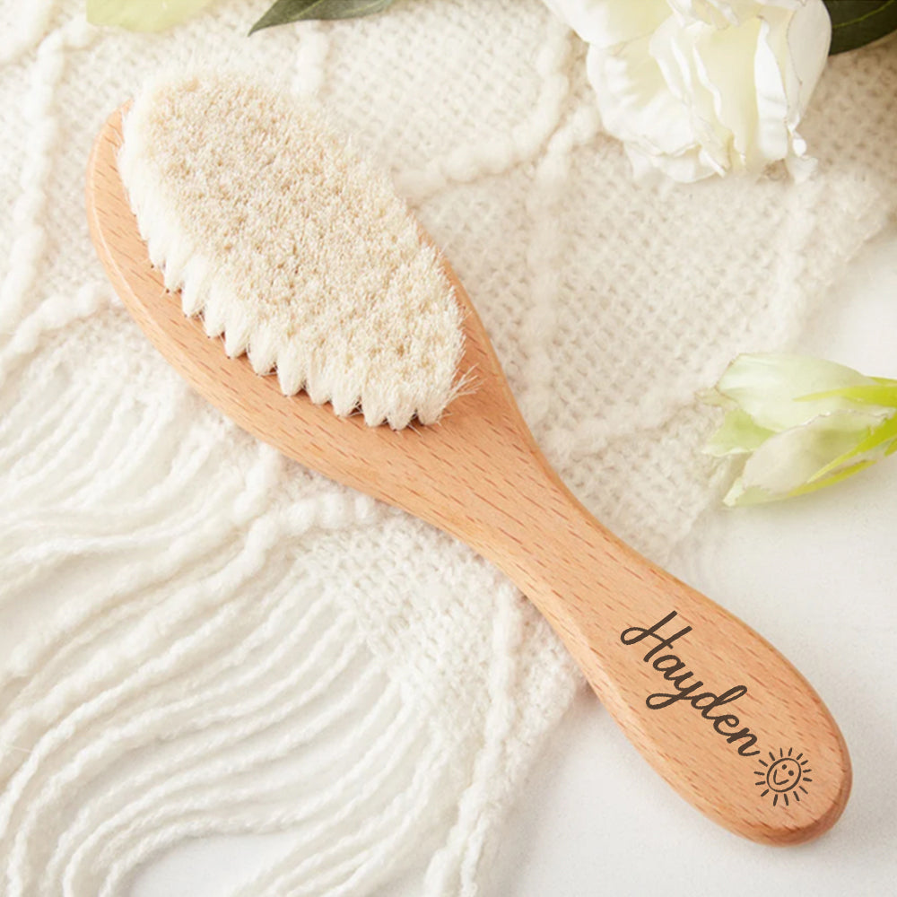 Baby Hairbrush Personalized