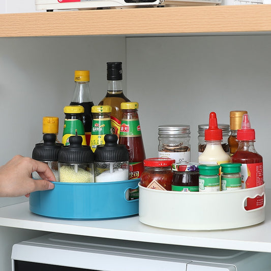 360 Rotating Tray Kitchen Storage