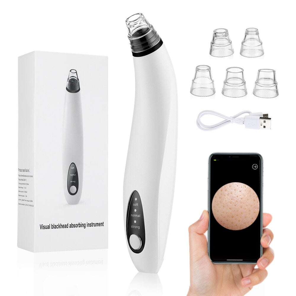 Electric Blackhead Remover with Camera