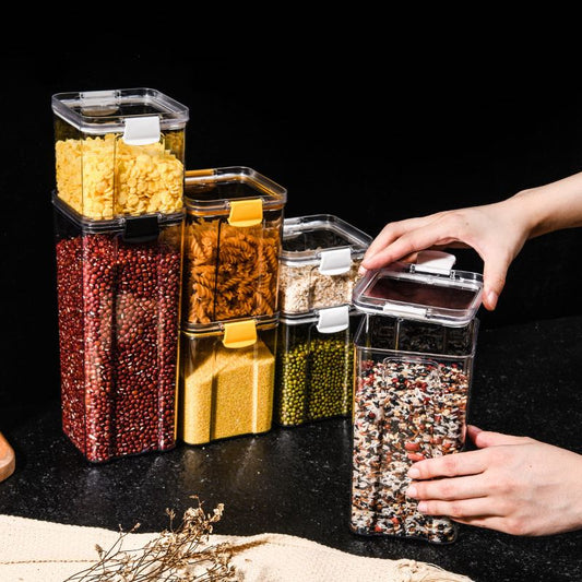 Transparent Storage Box Snacks Dry Goods