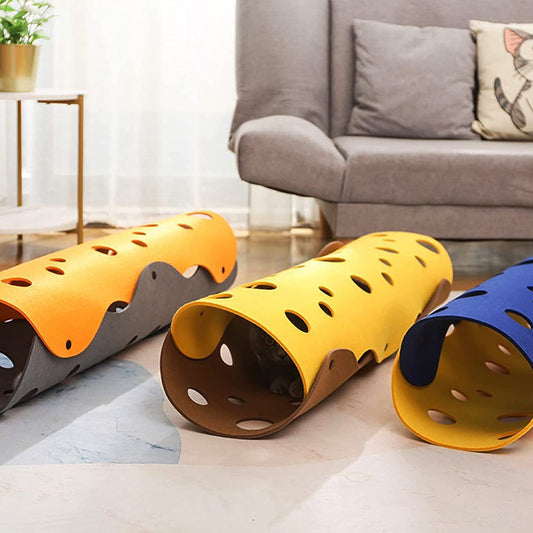 Cat Tunnels Bed Foldable Pet Tunnel