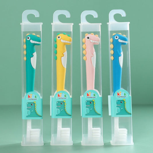 Cartoon Dinosaur Toothbrushes