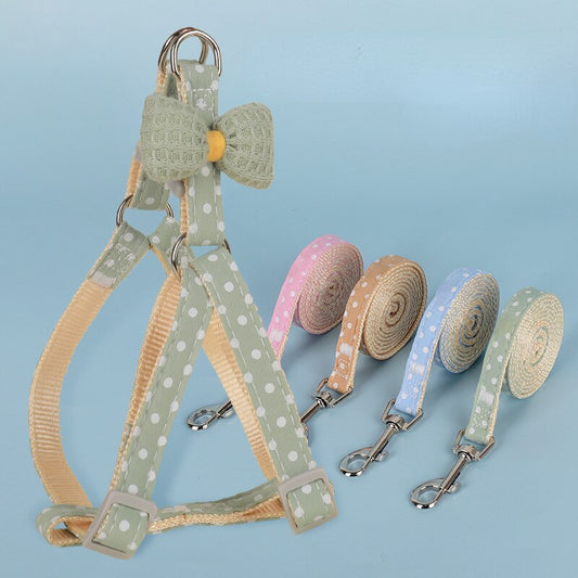 Small Dog Harness Leash Cat Collars