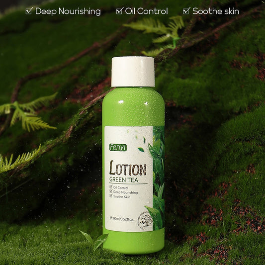 Natural Green Tea Face Lotion Deep