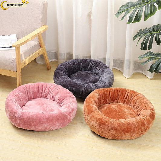 Dog Bed Round Washable Pets