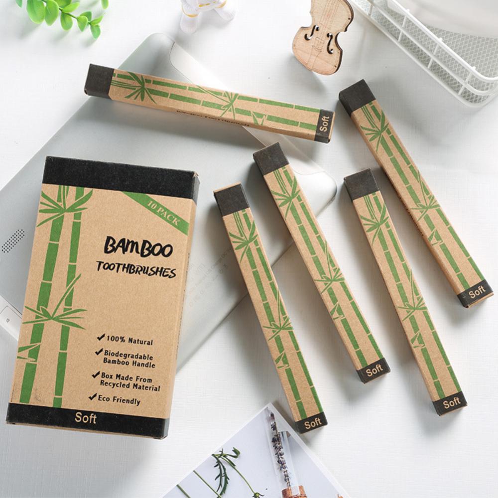 10PCS Personal Environmental Bamboo