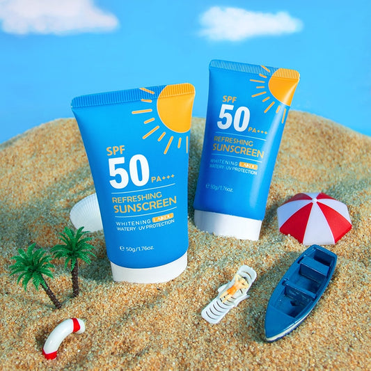 Refreshing Sunscreen Moisturizing Whitening Sun Cream