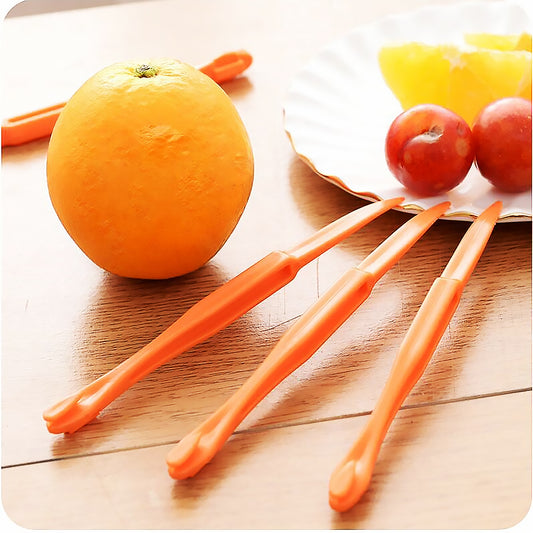 6pcs Orange Peelers orange device skinning knife