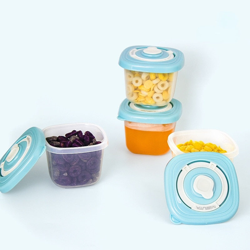 4Pcs Baby Snack Box Fresh