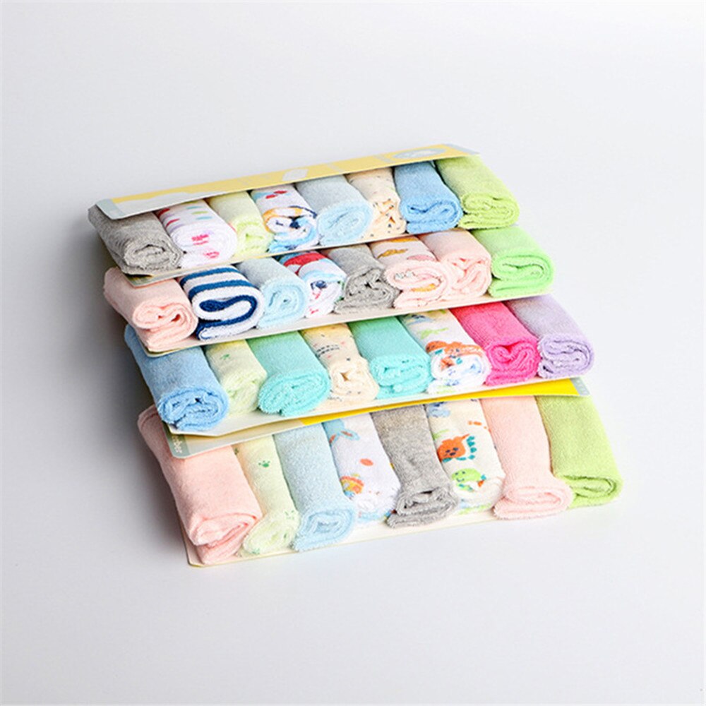 8Pcs/pack Baby Infant Newborn Bath Towel