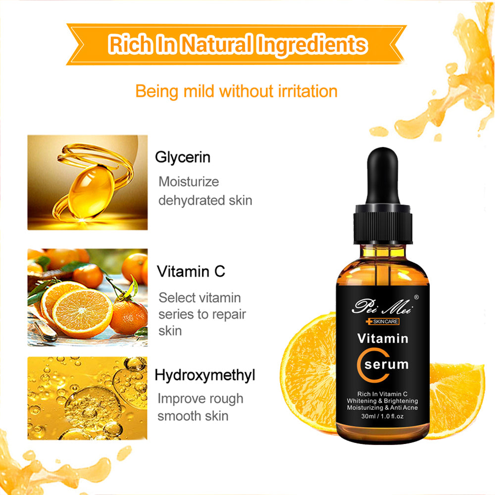 Skincare Products Vitamin C Facial Serum Brighten Skin