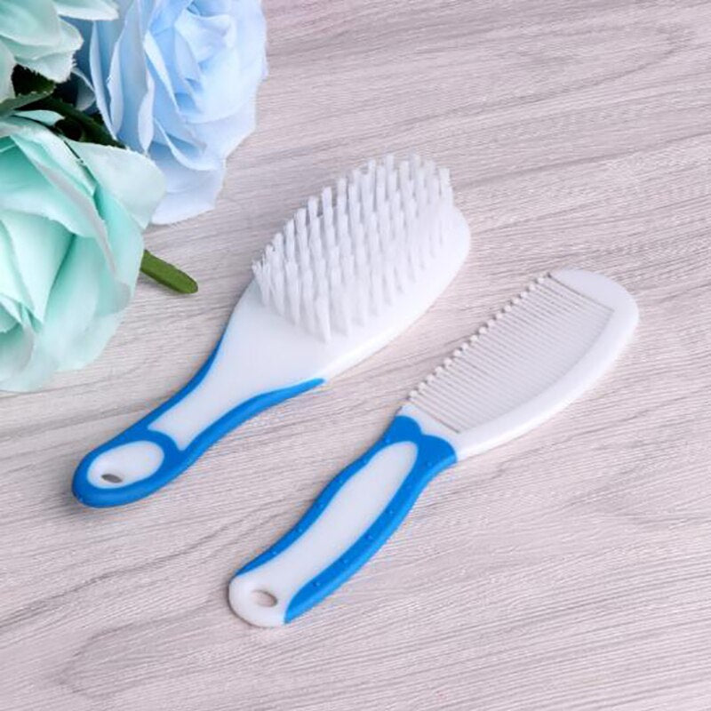 2Pcs/Set Baby Hairbrush Comb Portable