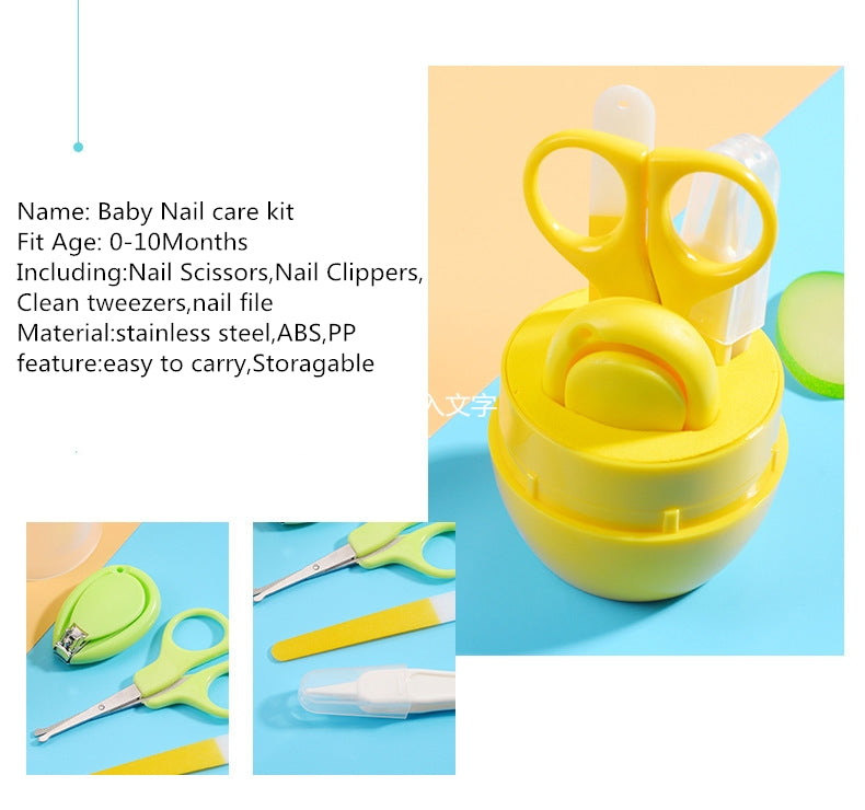 4pcs Baby Healthcare Kits Baby Nail Care