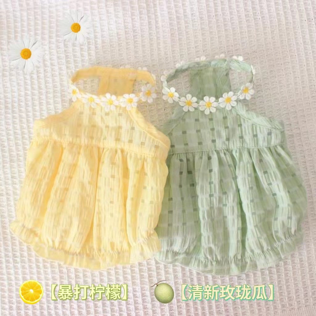 Daisy Dress Pet Clothing Dogs