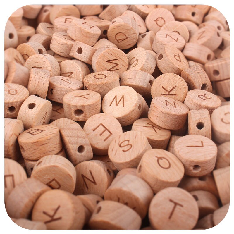 15mm 20pc Wooden Beads