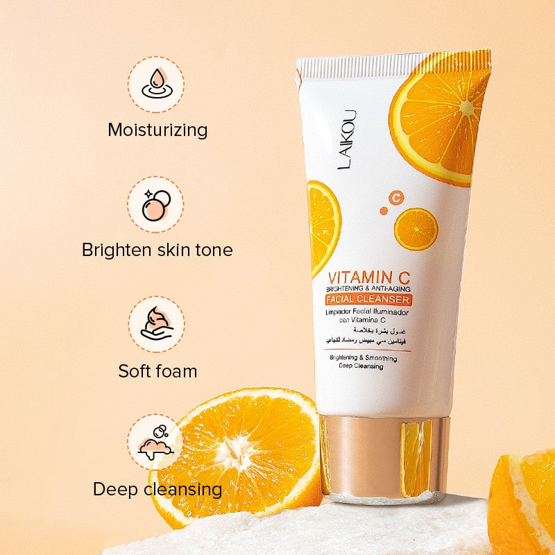 LAIKOU Vitamin C facial Cleanser