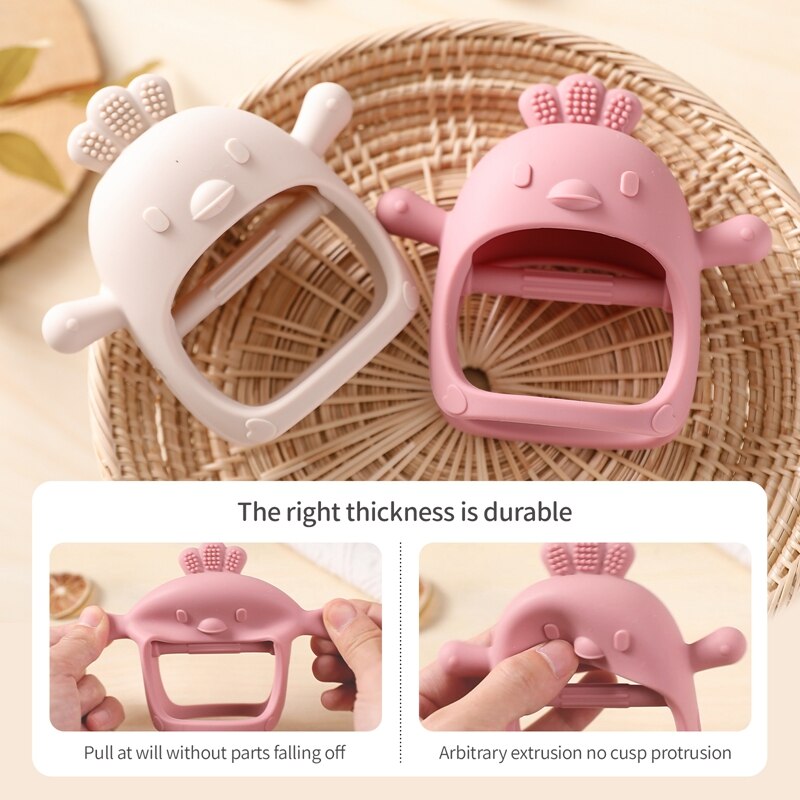 1pc Baby Silicone Teethers Food Grade