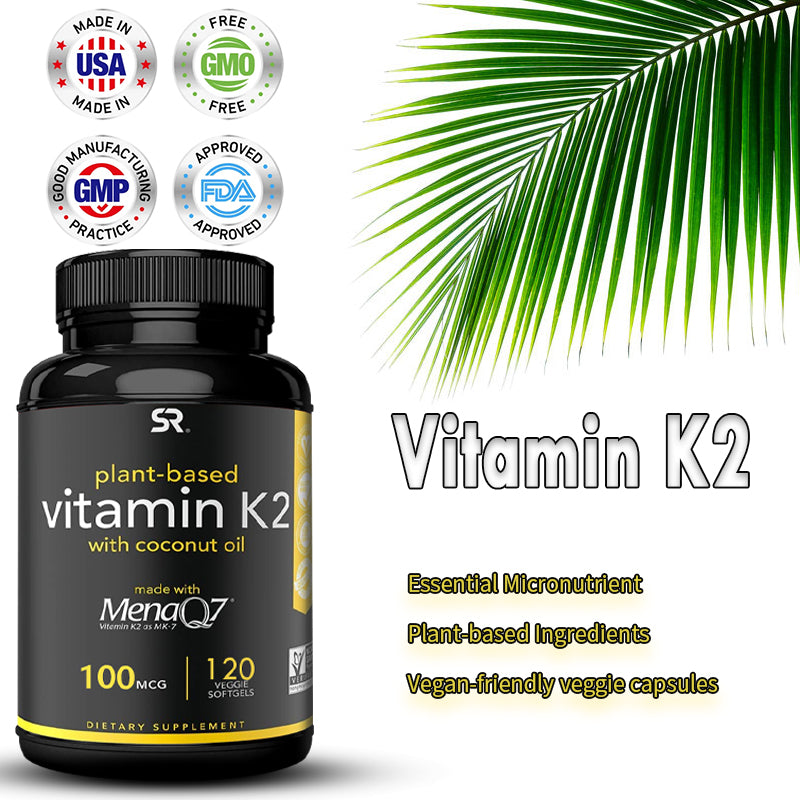 Vitamin K2 (Type MK7) Dietary Supplement