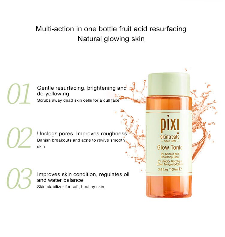 Pixi 5% Glycolic Acid Glow Tonic Moisturizing