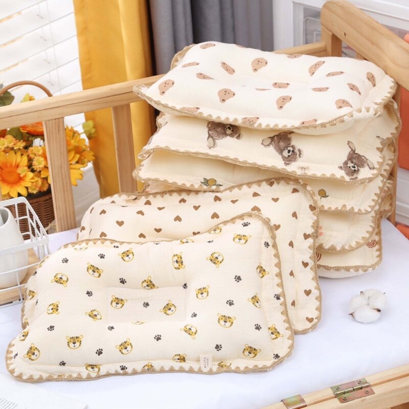 Cute Animal Pattern Newborn Pillow