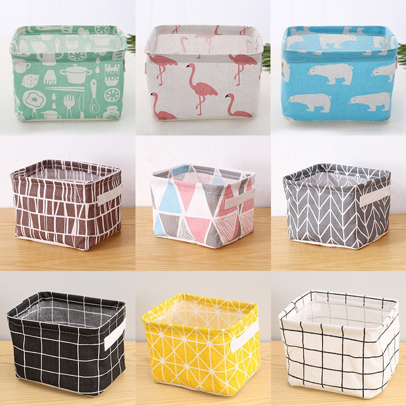 Foldable Storage Box Dormitory Sundries Storage Box