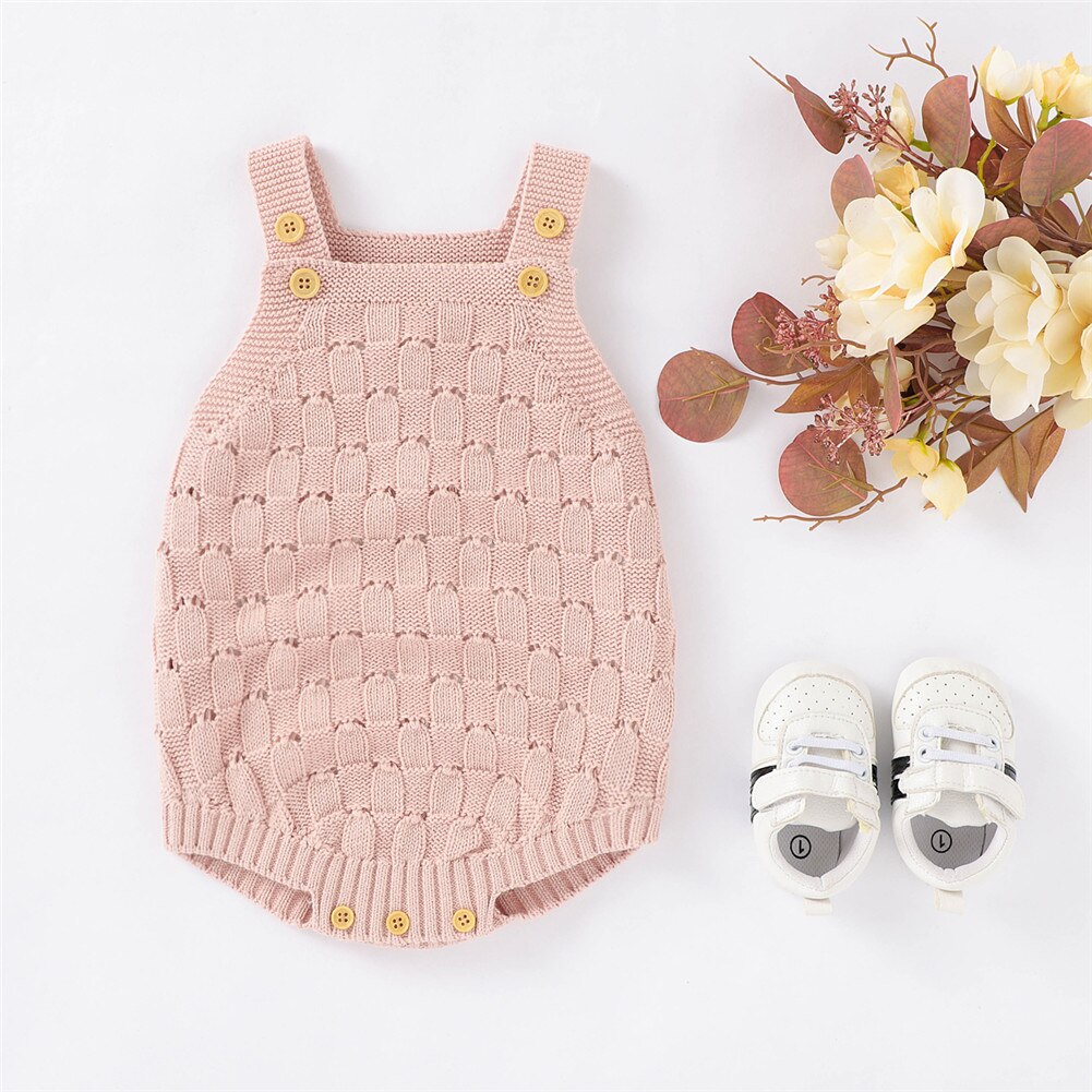 Infant Baby Knitted Jumpsuit