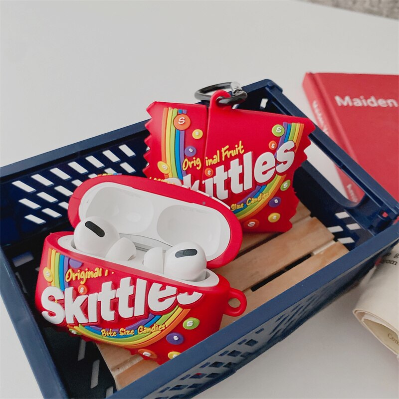 3D Snacks Sugar Drinks Creative Earphone Case