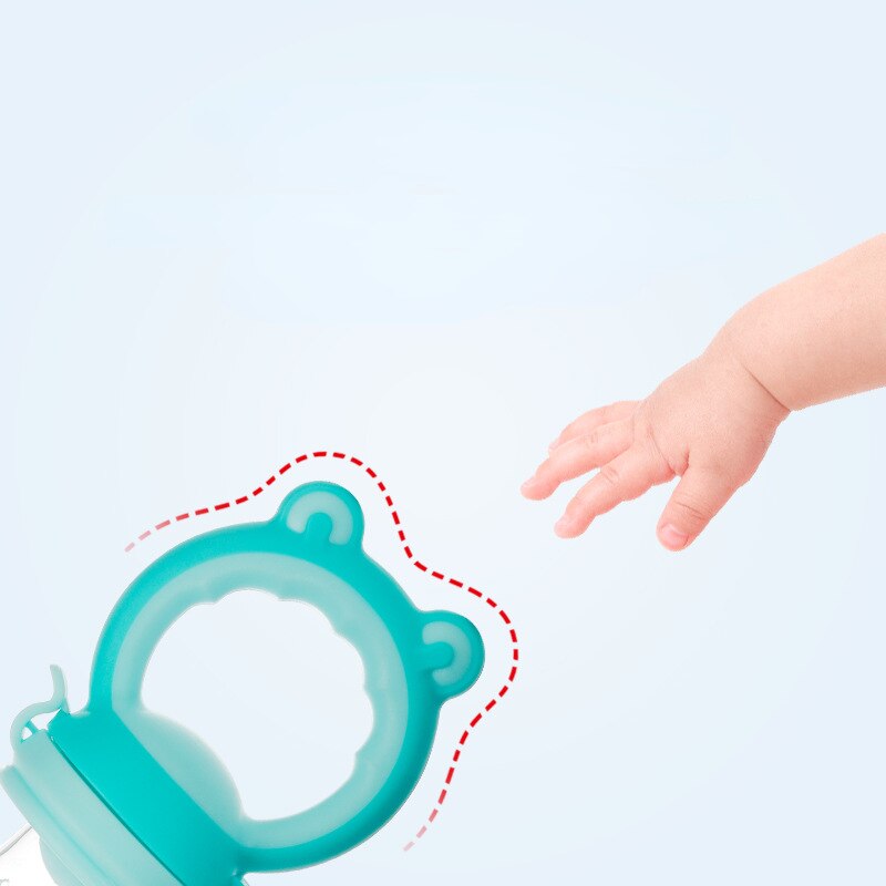 Baby Food Feeding Spoon Frog head Juice Extractor