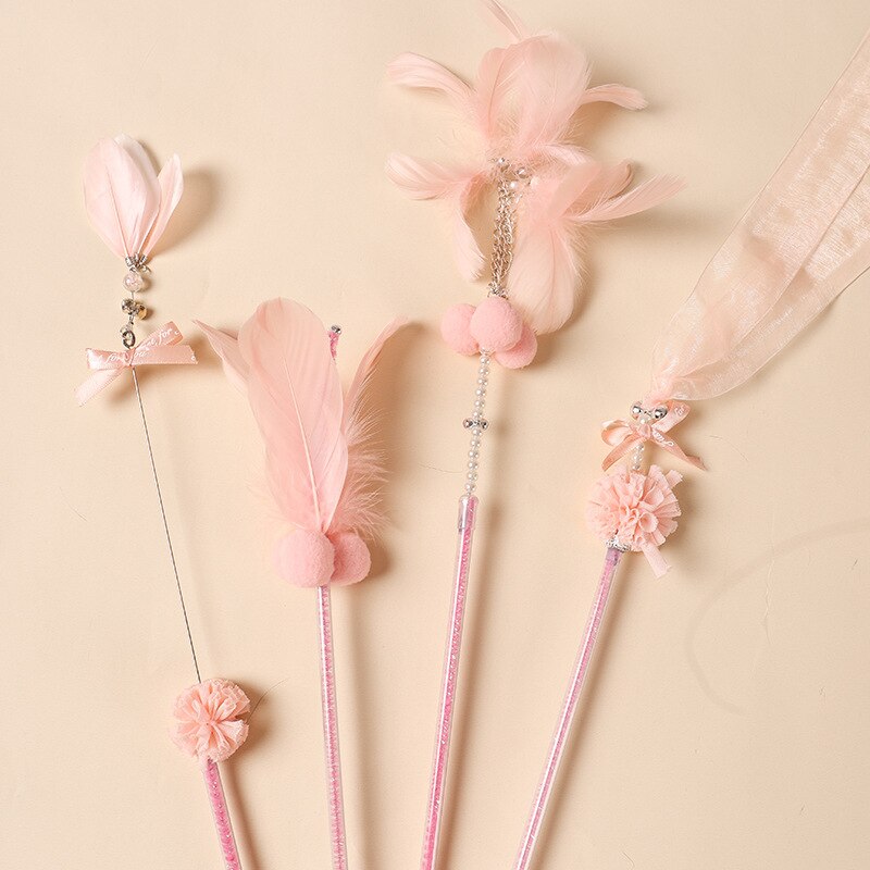 Pet Cat Toys Fairy Funny Cat Stick