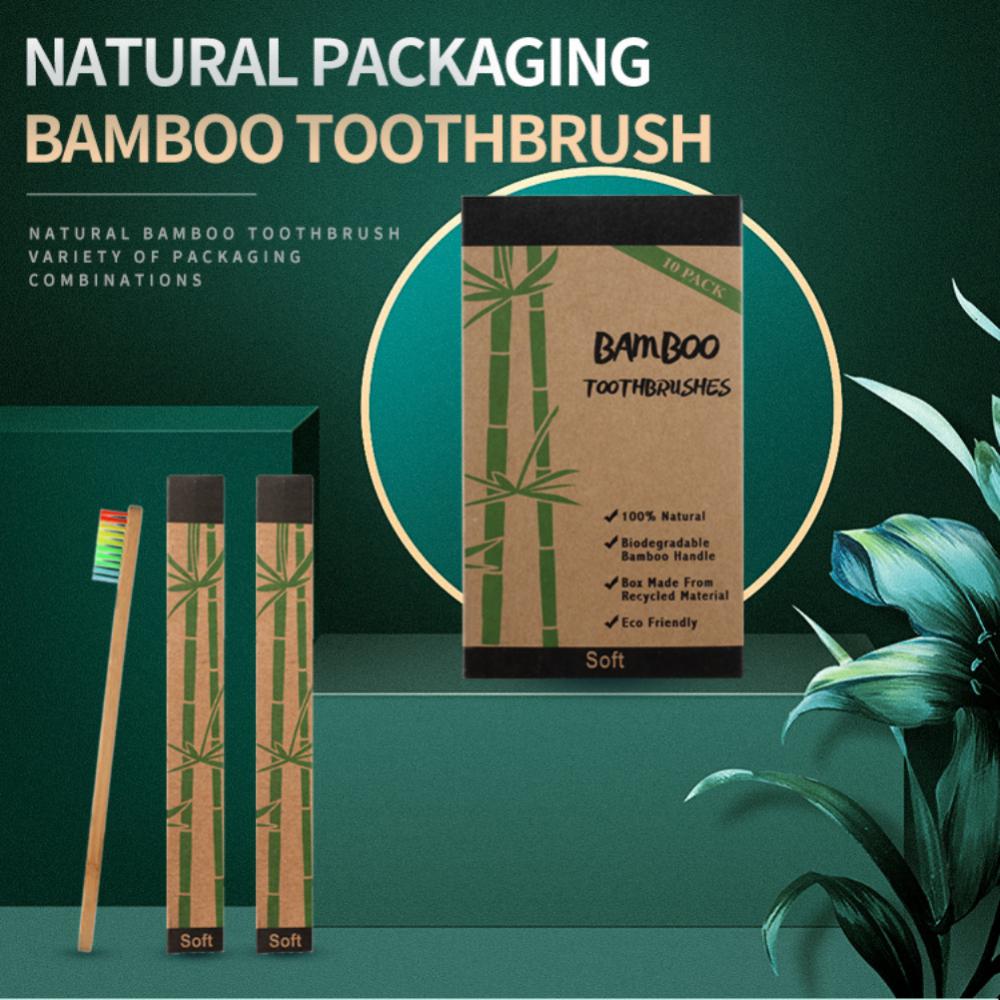 10PCS Personal Environmental Bamboo