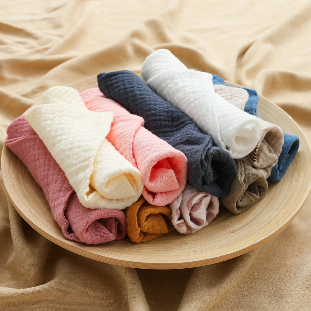 5 Pcs Baby Towels Muslin Cloth Hand