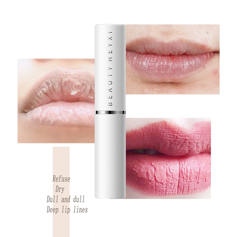 White Tube Lip Balm Moisturizing