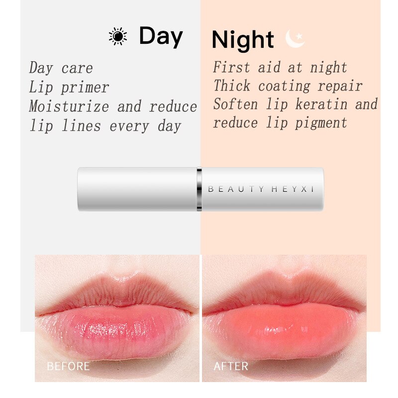 White Tube Lip Balm Moisturizing Anti-Wrinkle