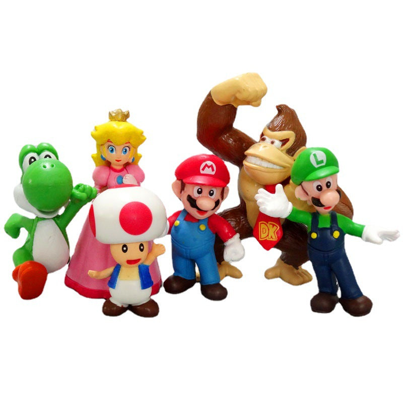 Super Mario Bros PVC Action Figure Toys