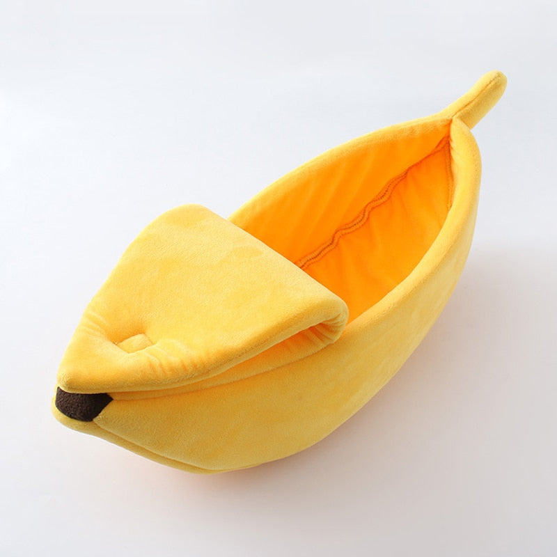 Funny Banana Cat Bed House Cute