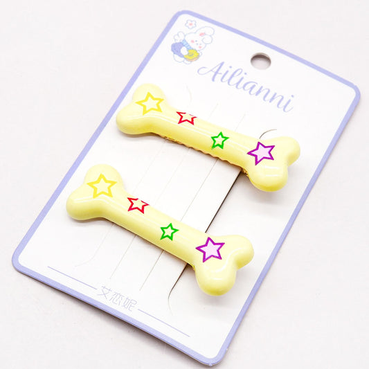 2pcs Dog Hair Clips Dogs Flower