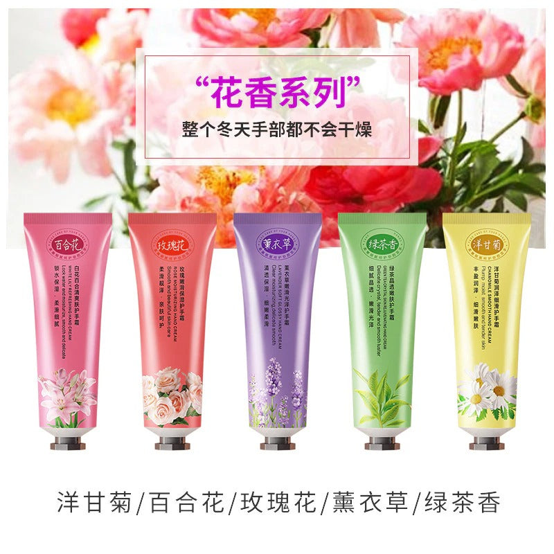 10 floral hand creams, fruity fragrance 30g set