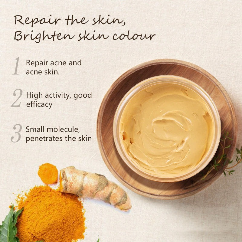 20G Anti Acne Tumeric Mud Mask Beauty Facial Cleansing