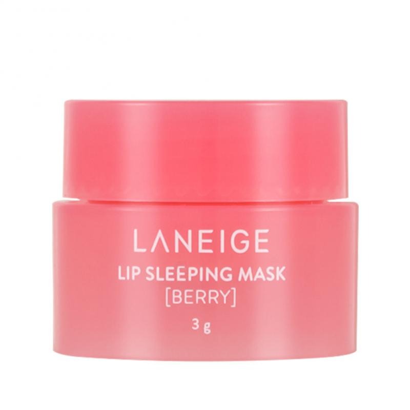 Pink Korean Lip Care: 3G Nourish Lip Mask for Day and Night Hydration and Protection