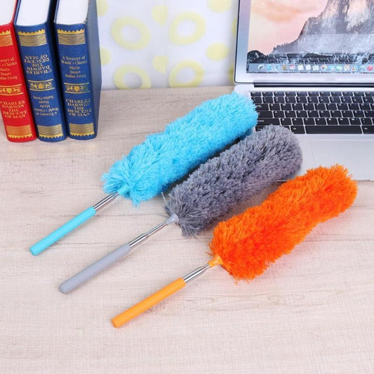 Adjustable Microfiber Dusting Brush Extend Stretch