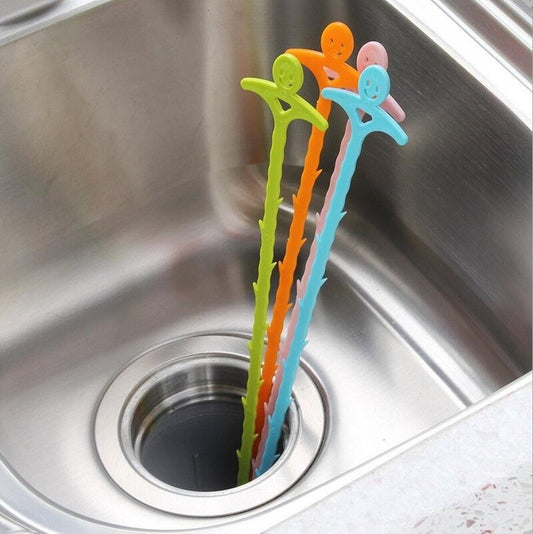 3pcs Sink Pipe Dredger Water Channel Drain Cleaner