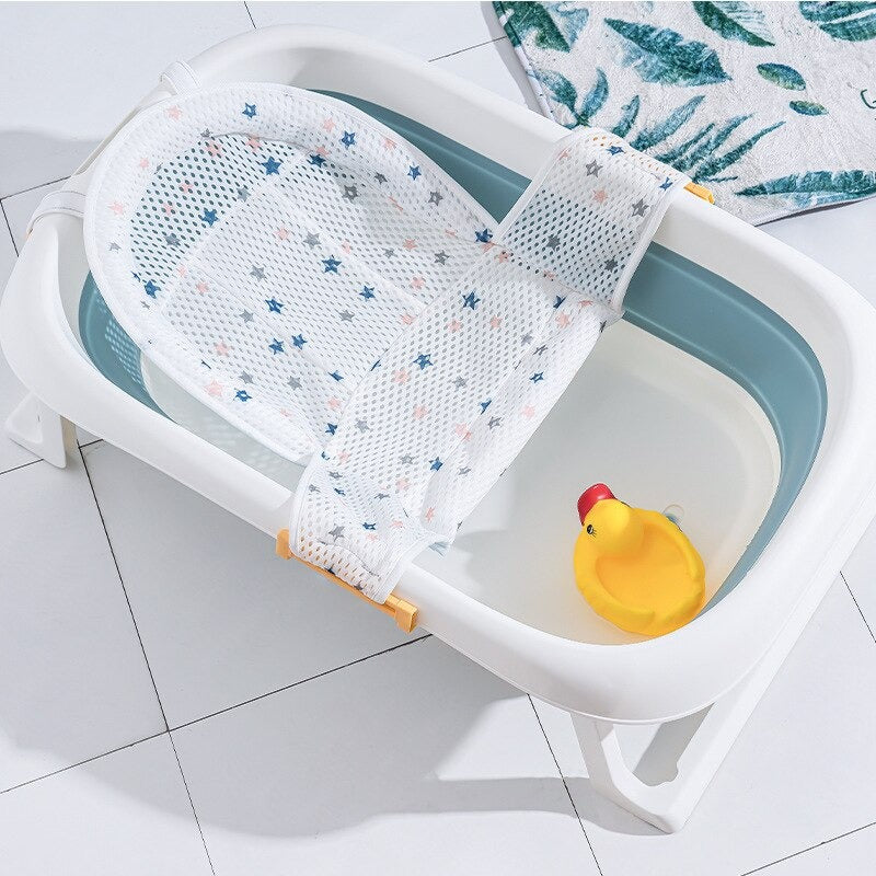 Baby Bath Mat Newborn T-Net Adjustable Newborn Bath Net