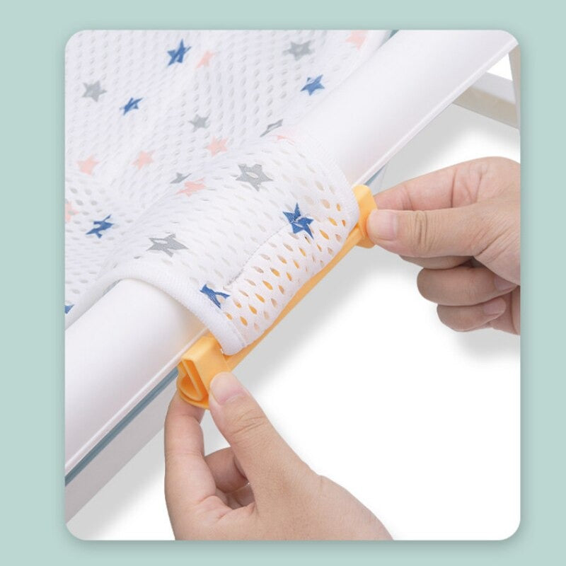 Baby Bath Mat Newborn T-Net Adjustable Newborn Bath Net