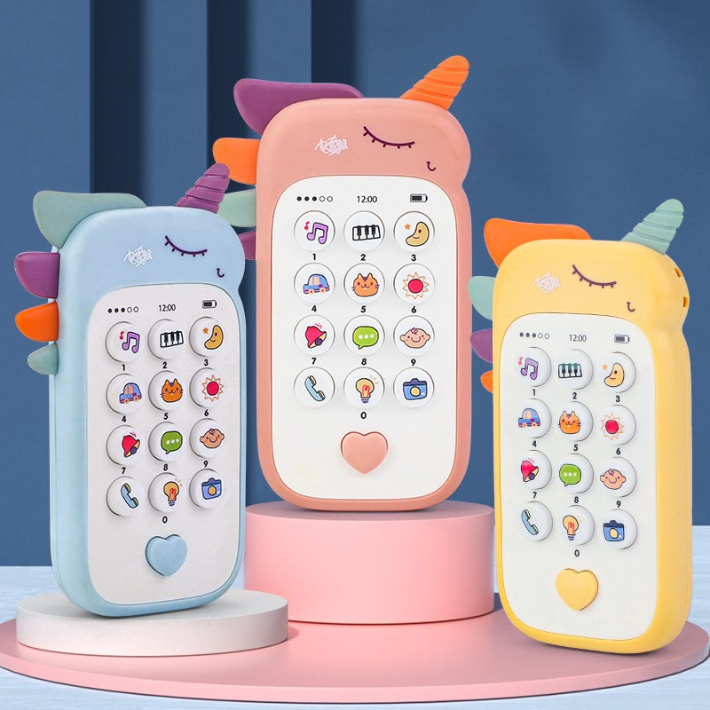 Baby Phone Toy with Music and Teether: An Early Educational Gift