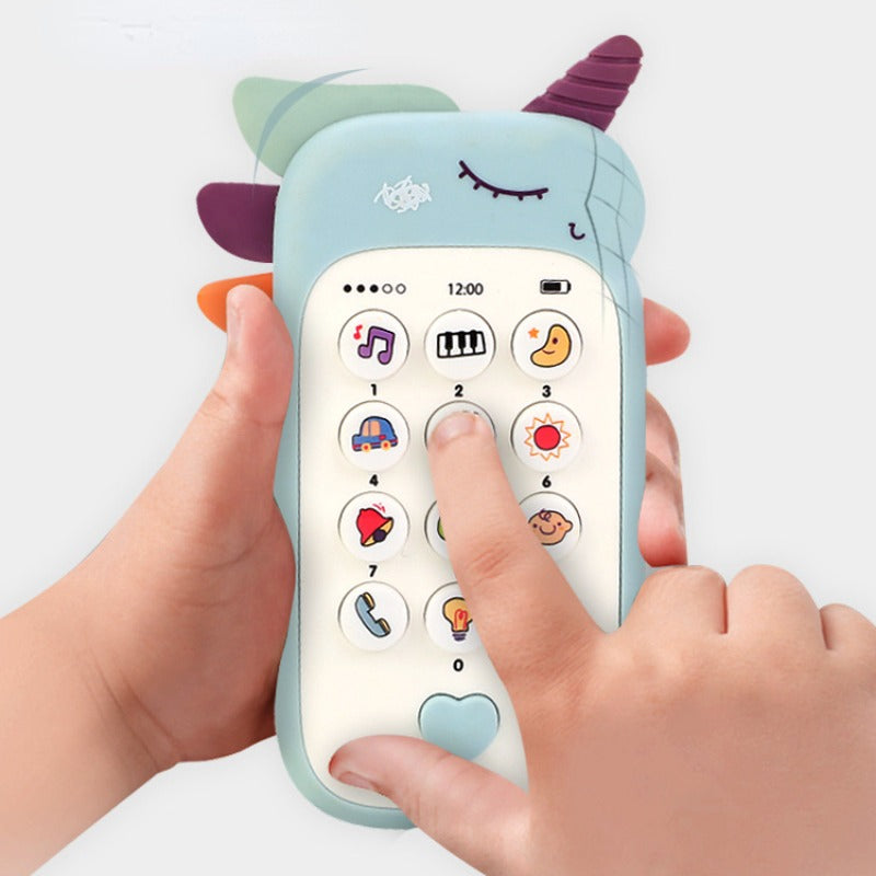 Baby Phone Toy with Music and Teether: An Early Educational Gift