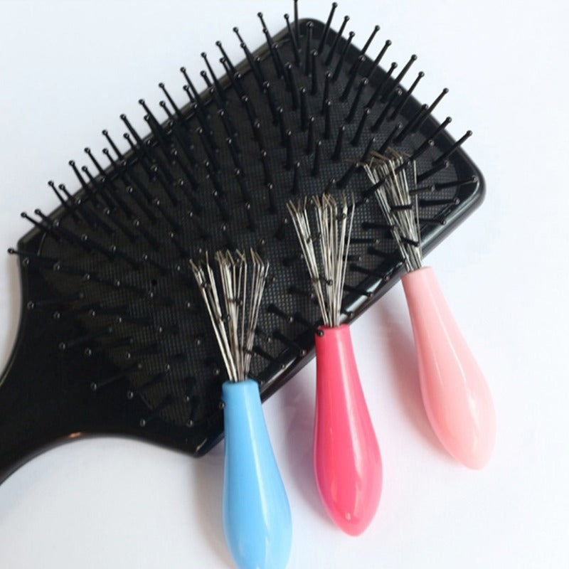 Comb Hair Brush Cleaner Plastic Handle