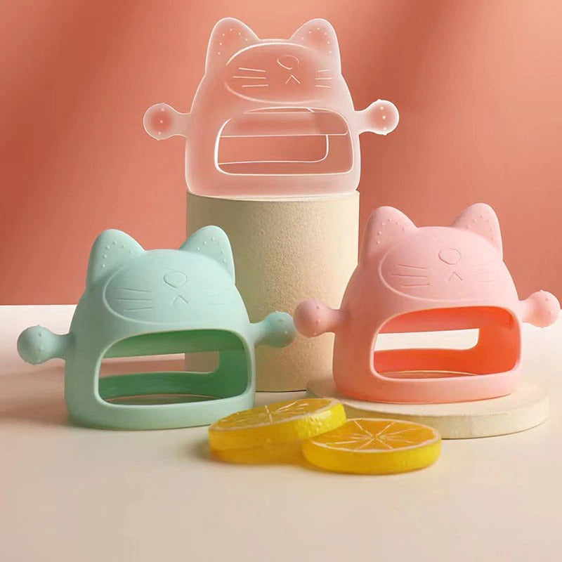 Cute Cartoon Baby Silicone Teether Food