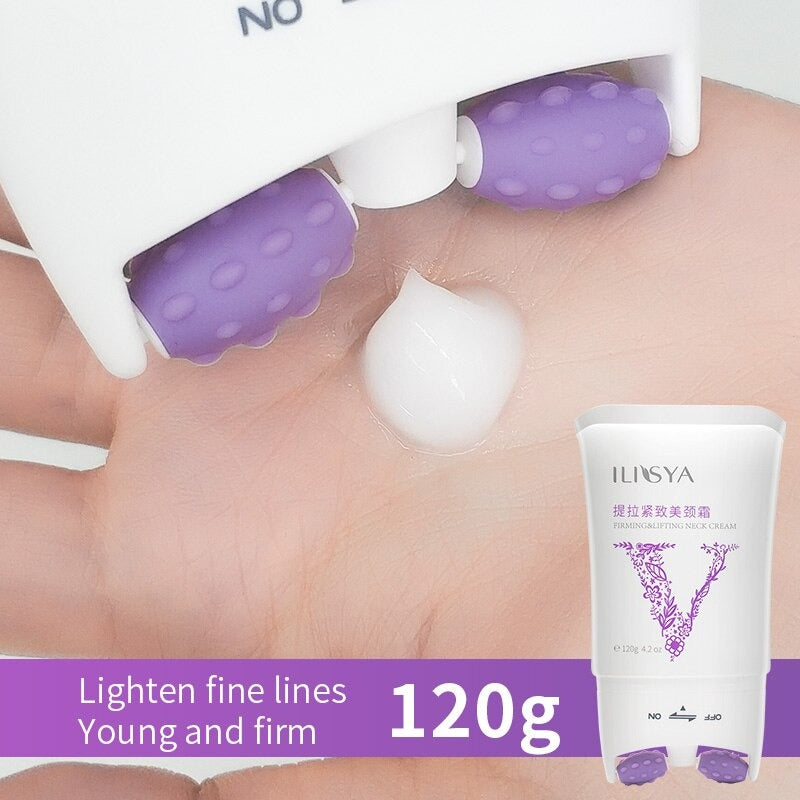 Neck Firming Cream Double -Roller